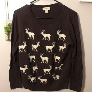 Reindeer Sweater!